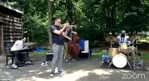 Jazz in July outdoor preformance