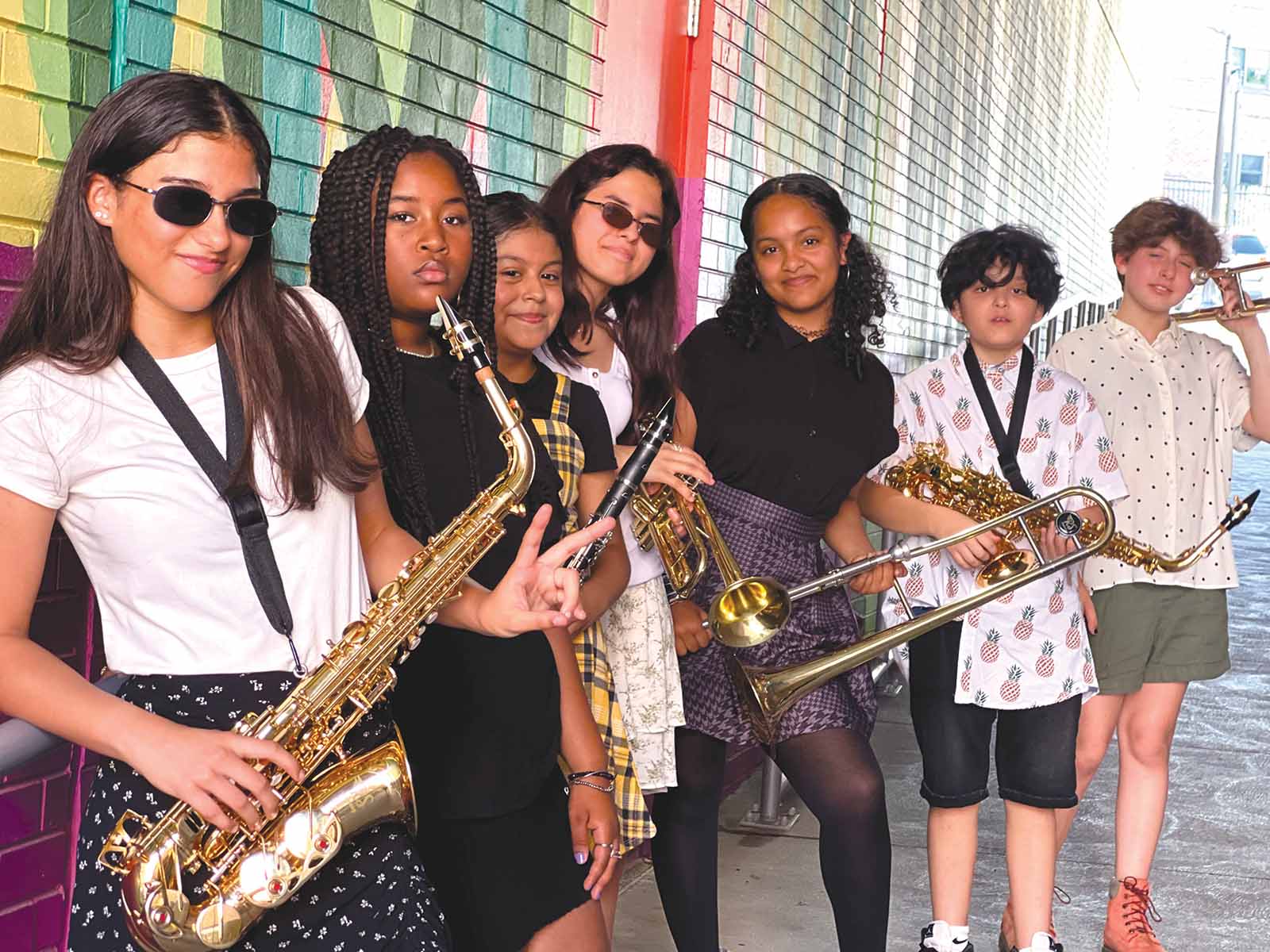 An Instrument for Learning - JAZZ HOUSE in school program at Patterson