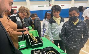 Instrument Fair at the New Roberto Clemente School in Paterson, NJ