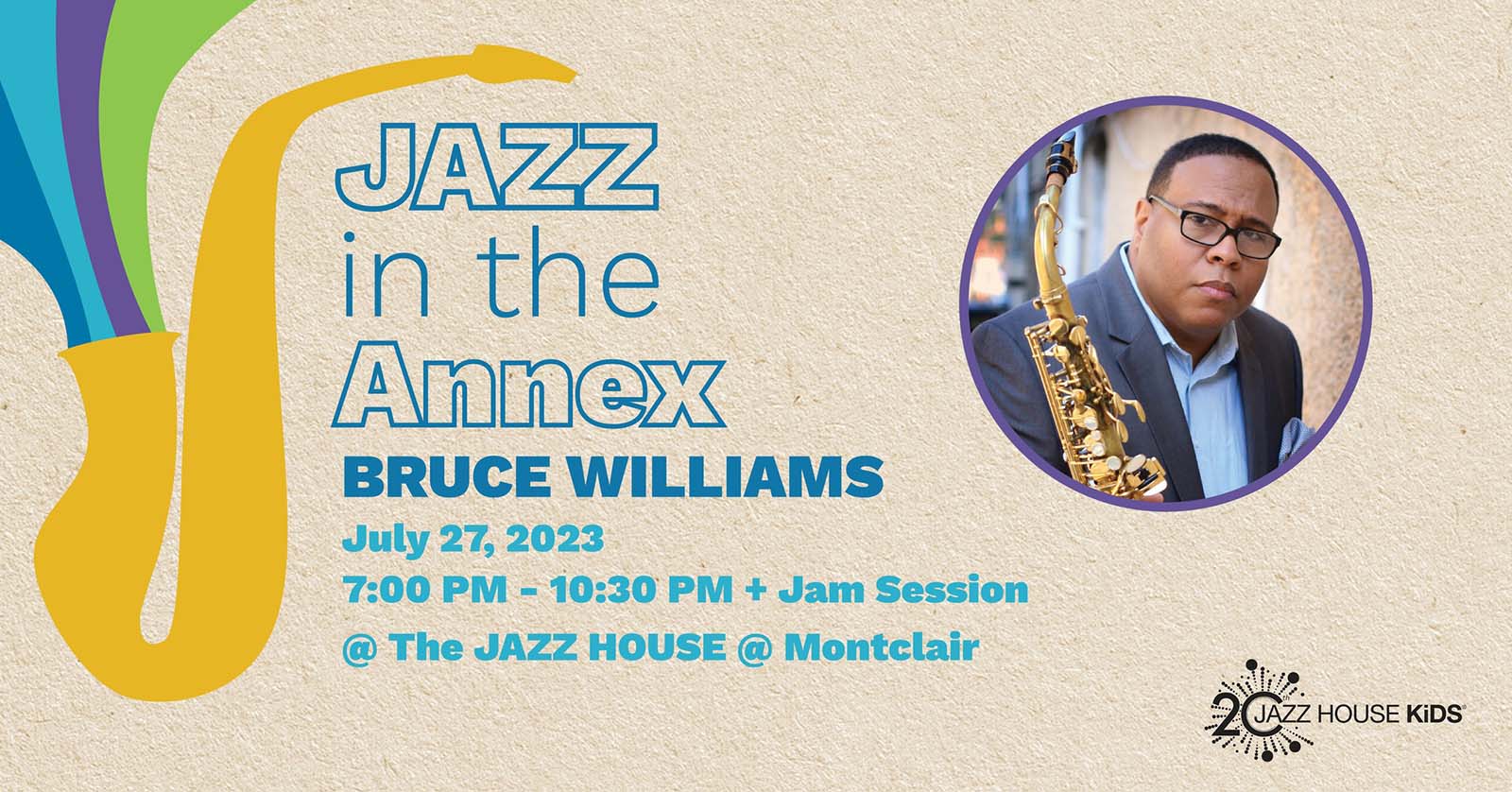Jazz In The Annex: Bruce Williams