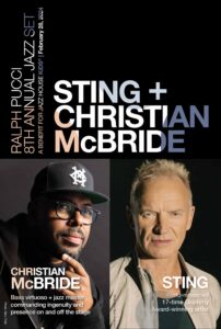 Christian McBride + Sting at Ralph Pucci's 8th annual Jazz Set
