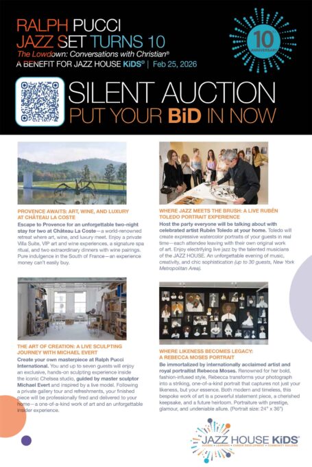 2026 Ralph Pucci Silent Auction